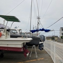 【値下げしました】ヤマハ30F 74PS和船