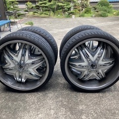 アルミホイルタイヤ　245/30 ZR22