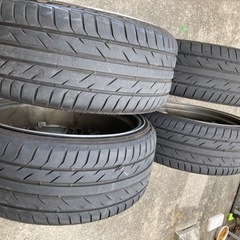 アルミホイルタイヤ　245/30 ZR22