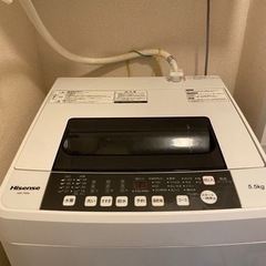 【ネット決済】Hisense 洗濯機