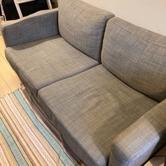 5/8までの引き取り限定 田端 IKEA購入 二人がけソファ