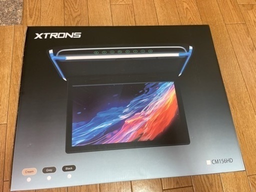 XTRONS 最新 15.6インチ 大画面 フリップダウンモニター - カーナビ、テレビ