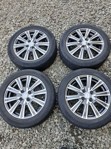 夏タイヤ　エンケイホイールセット　185/55 R15    キューブ