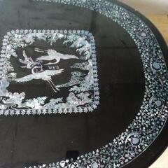 値下げ、ローテーブル(民芸品調)