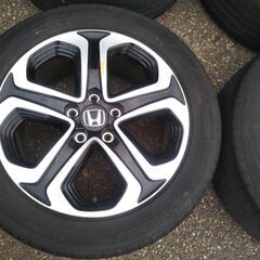 夏 ヴェゼル純正 17インチ ホンダ【夏 タイヤ付き】ホンダ純正 オデッセイ ステップワゴン スパーダ ストリーム ベゼル 中古 4本 ヴェゼル