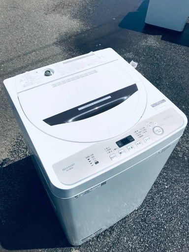 ♦️EJ80番SHARP全自動電気洗濯機 【2020年製】
