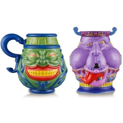 新品未使用◆強欲な壺マグカップ\u0026貪欲な壺湯呑のセット プレミアムバンダイ 限定品 入手困難 希少 正規品 遊戯王 インテリア コレクション