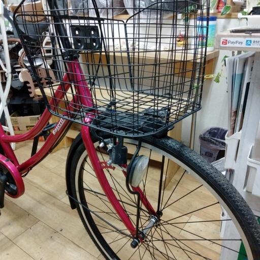 受け渡し完了 26インチ 6段変速 整備済 ローズカラー ...