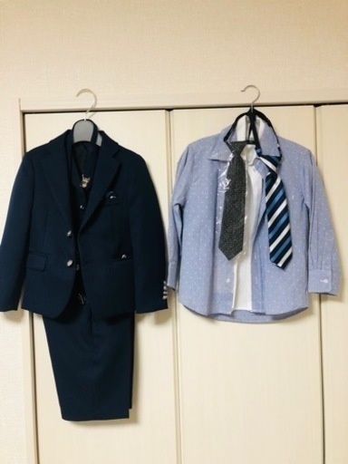 キッズジャケット パンツ シューズ 男の子 110cm 入学式