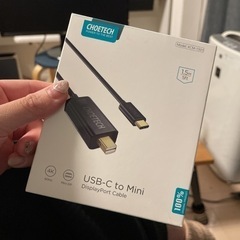 USB-C to mini display port ケーブル
