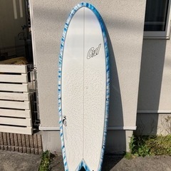 CORAL REEF DESIGN SURFBOARD  フィッシュ クァッド