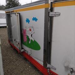 匝瑳市八日市場】No.Y-52 横スライド扉付き 保冷コンテナ 長さ約