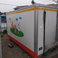 匝瑳市八日市場】No.Y-52 横スライド扉付き 保冷コンテナ 長さ約