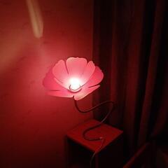 お花のライト（ピンク）