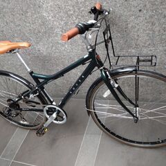 4,000円引き❗美車✨【レア物グリーン🎵】ROVERクロスバイク　アルミフレーム❗❗