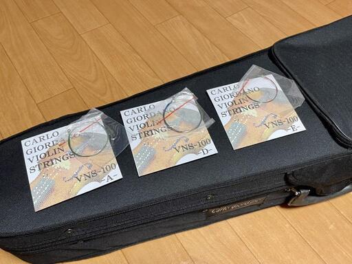 エレキバイオリン ブルー &その他セット ※初心者用で購入しました