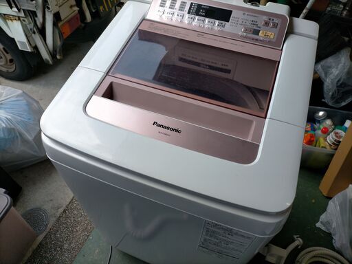 ★Panasonic　8.0kg全自動洗濯機 NA-FA80H2 2016年製　Used