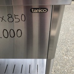 ⭐︎中古品　タニコー　1槽ゴミ入れ付きシンク　900×600×850mm  厨房機器⭐︎