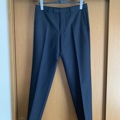 GUCCI メンズ スーツ上下セット 紺 チェック柄 スイス製 46R 超美品