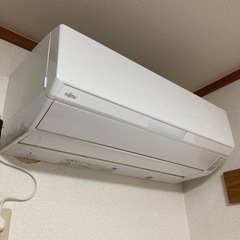 【受付再開】FUJITSU 冷暖房エアコン　2017年製使用4年...