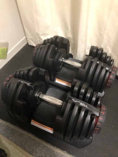 成約済]40kg可変式ダンベル2個セット