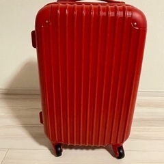 【受渡確定】スーツケース　SSサイズ　レッド