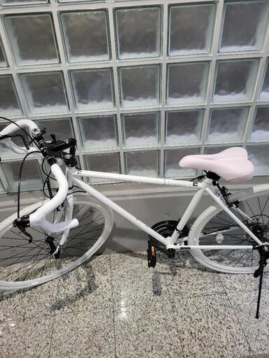新品　ロードバイク 自転車 700c シマノ21段変速 スタンド 付