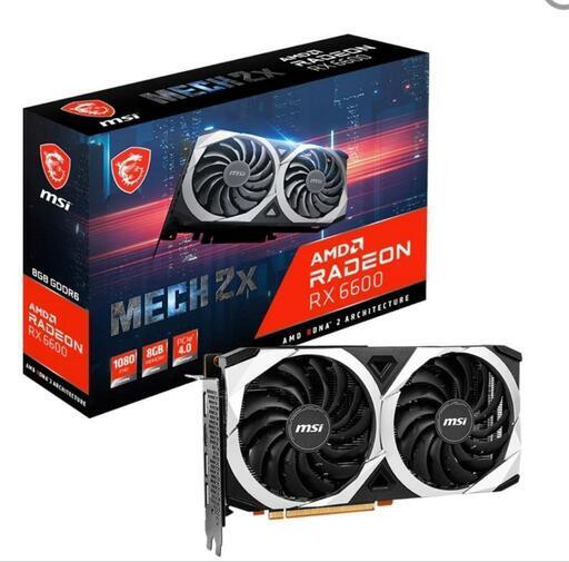 PCパーツ MSI RADEON RX6600