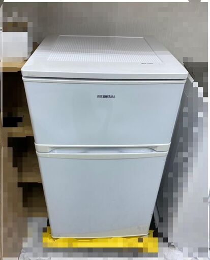 アイリスオーヤマ　冷凍冷蔵庫　AF81-W　81L　2018　F140