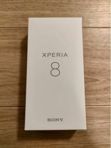 【Xperia8 SIMフリー】新品未使用　ホワイト