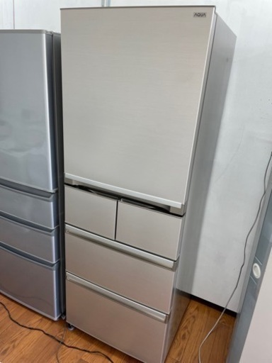 送料・設置込み　冷蔵庫　400L AQUA 2012年