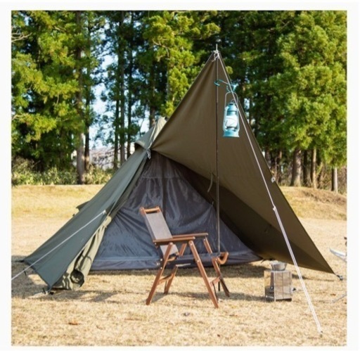 BUNDOK】人気のソロテント⛺️ソロ ティピー 1 TC BDK-75TC