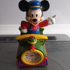 ディズニー　ミッキーマウス　置き時計