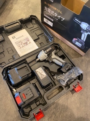 【中古】ONE SPEP 充電式インパクトレンチ 21Vリチウム電池