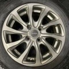 BS BLIZZAK REVO GZ 165/65R14】スタッドレス【BALMINUM TR10 14インチ 