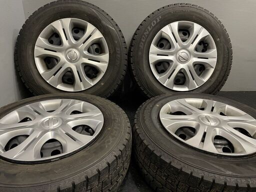 タイヤ、ホイール 【DUNLOP WINTER MAXX WM02 185/70R14】スタッドレス 
