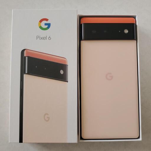 新品 早いもの勝ち】SIMフリー Google Pixel 6 カインダ コーラル ...