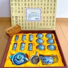 中国茶器セット　新品未使用　広州茶博覧会指定商品
