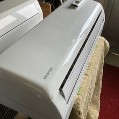 佐賀中古エアコン、アイリスオーヤマ2020年2.2KW税込取付込48番