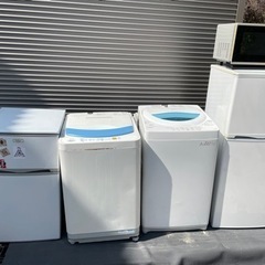 洗濯機、冷蔵庫計4台無料で差し上げます。取りに来る方
