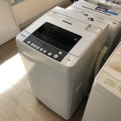 【6ヶ月安心保証付き】Hisense 全自動洗濯機　2018年製
