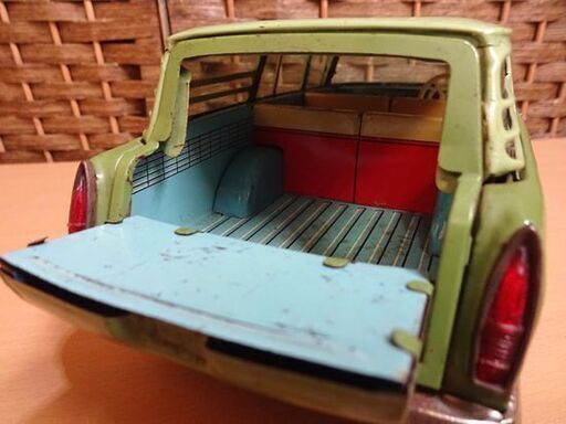 当時物 ブリキ ATC アサヒ玩具 セドリック バン 日本製 モデルカー 車