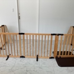 【ネット決済】日本育児　木製パーテーション　FLEX400-W ...