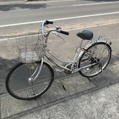 丸石シティサイクル ママチャリ軽快自転車 26インチ