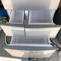 【リサイクルサービス八光　田上店　安心の1月保証　配達・設置OK】National　404L ノンフロン冷蔵庫 NR-EM405L-S　5ドア リサイクルサービス八光 田上店 安心の1月保証 配達・設置OK】National