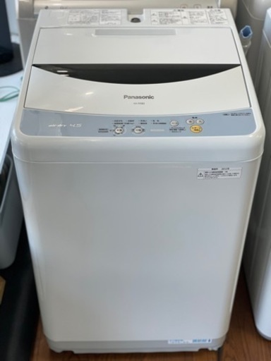 送料・設置込み　洗濯機　4.5kg Panasonic 2012年