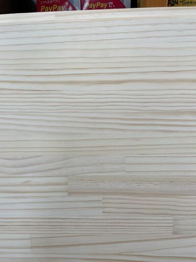 ラジアタパインバットジョイント無垢集成材 ⑤端材 厚み2.5cm幅91.5cm長