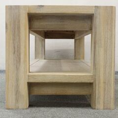 unico/ウニコ MANOA(マノア) TVボード ローボード 天然木 アカシア材 W1200 カジュアル  AVボード 中古 店頭引取歓迎 R5799)