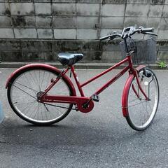 🌹自転車🌹26インチ🌹赤色🌹