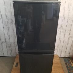 シャープ  2ﾄﾞｱ冷凍冷蔵庫 137L つけかえどっちもドア SJ-D14B-B 